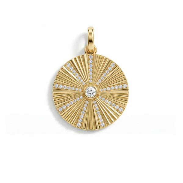 SOLAR BURST  DISC CHARM