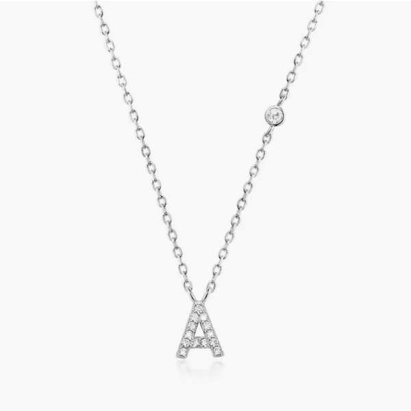 6 MM INITIAL NECKLACE