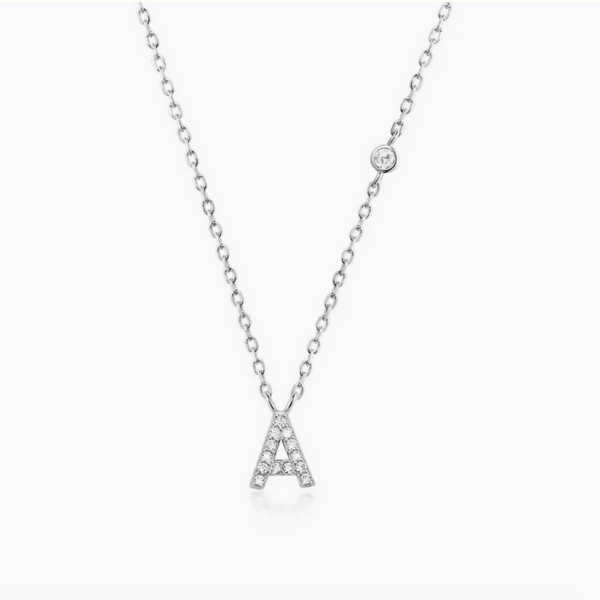 6 MM INITIAL NECKLACE
