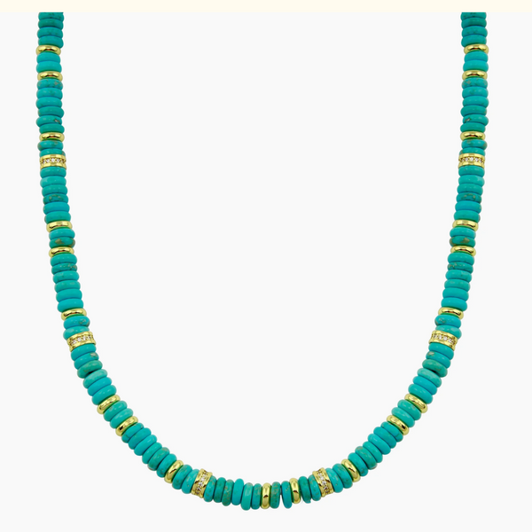 SALLY TURQUIOSE PUKKA NECKLACE