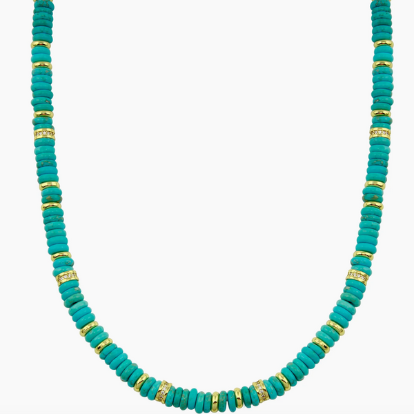 SALLY TURQUIOSE PUKKA NECKLACE