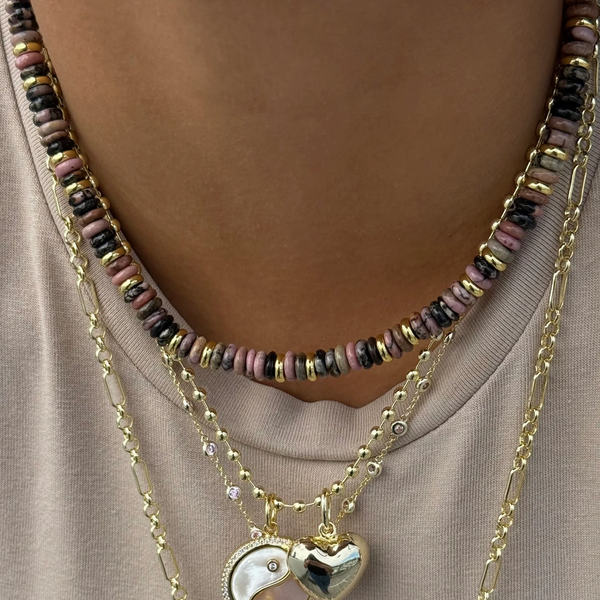 SAMBA CHOCO PUKKA NECKLACE