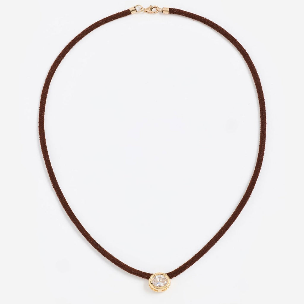 SHASHI LASSO SOLITAIRE NECKLACE