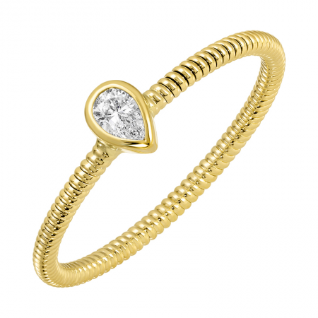 KADEY OMEGA CHAIN DIMOND RING