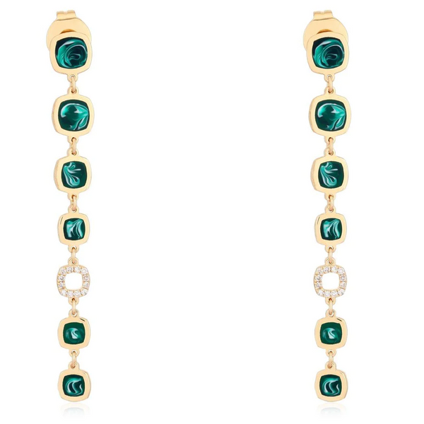 KYLA Malachite Drop Earrings