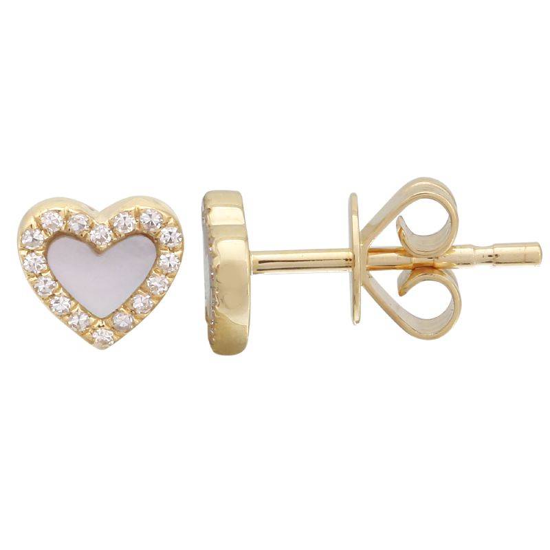 KAI HEART STUD EARRINGS