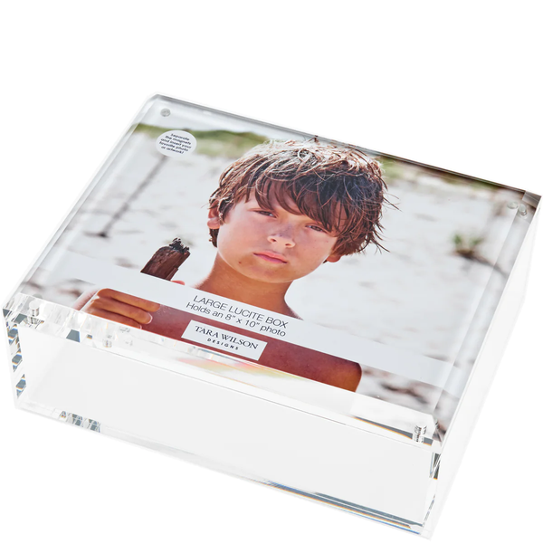 PHOTO BOX - 8" x 10" CLEAR