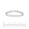 LUCA  HANDMANDE RAILROAD LINK BRACELET