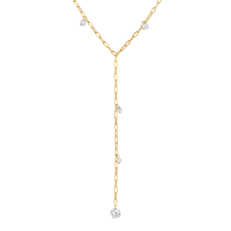 CELIA  LAB DIAMOND Y  NECKLACE