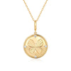 ISABELLA  BUTTERFLY DISC PENDANT