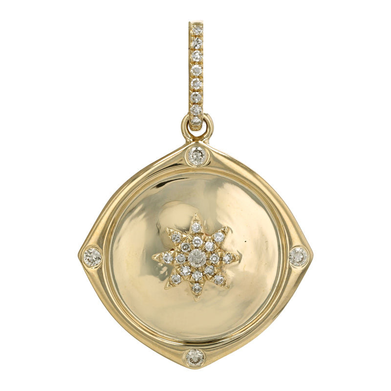 VIA - COIN BURST DISC PENDANT