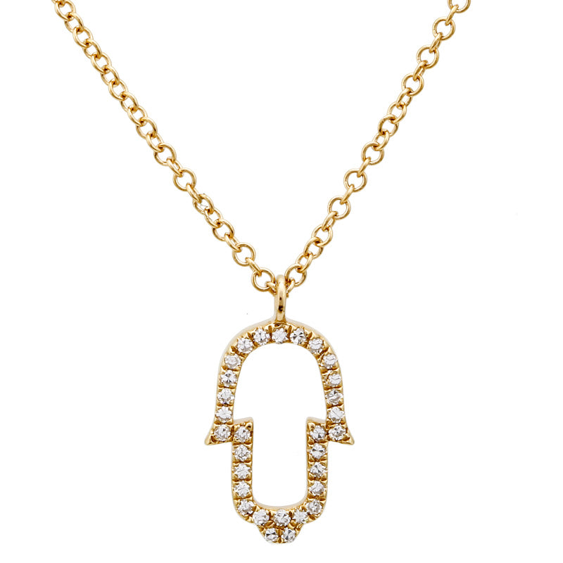 BLAKELY HAMSA NECKLACE