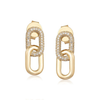 LIZZIE DOUBLE LINK DROP EARRINGS