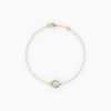 TORI SINGLE DIAMOND BEZEL SET BRACELET