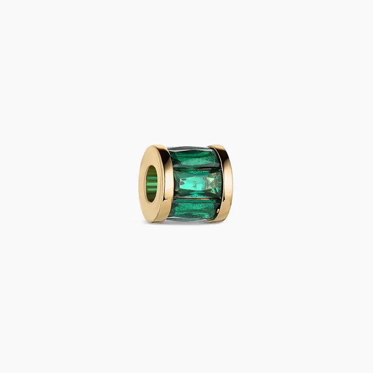 DELPHIN GREEN BEAD