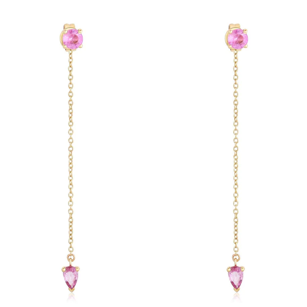 BELLE CHAIN DROP EARRINGS