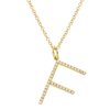 DIAMOND INITIAL LETTERS - GOLD + DIAMOND