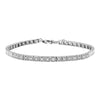 TROY SQUARE MOUNT DIAMOND  BRACELETS