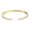LARA GOLD CLAW BANGLE  BRACELET