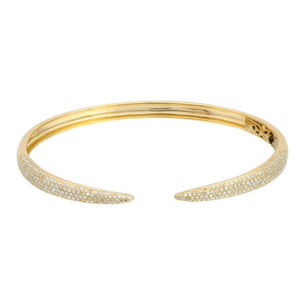 LARA GOLD CLAW BANGLE  BRACELET