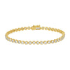 INA BEZEL SET DIAMOND BRACELET