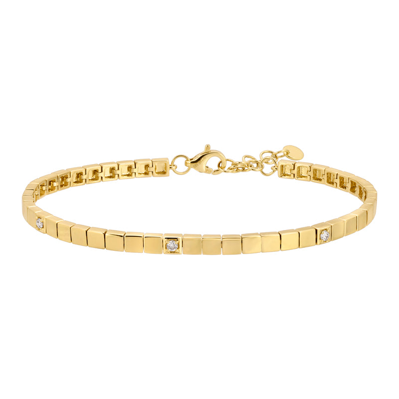 CARI SQUARE PATTERN BRACELETS