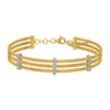 JADE OMEGA CHAIN TRIPLE  BRACELET