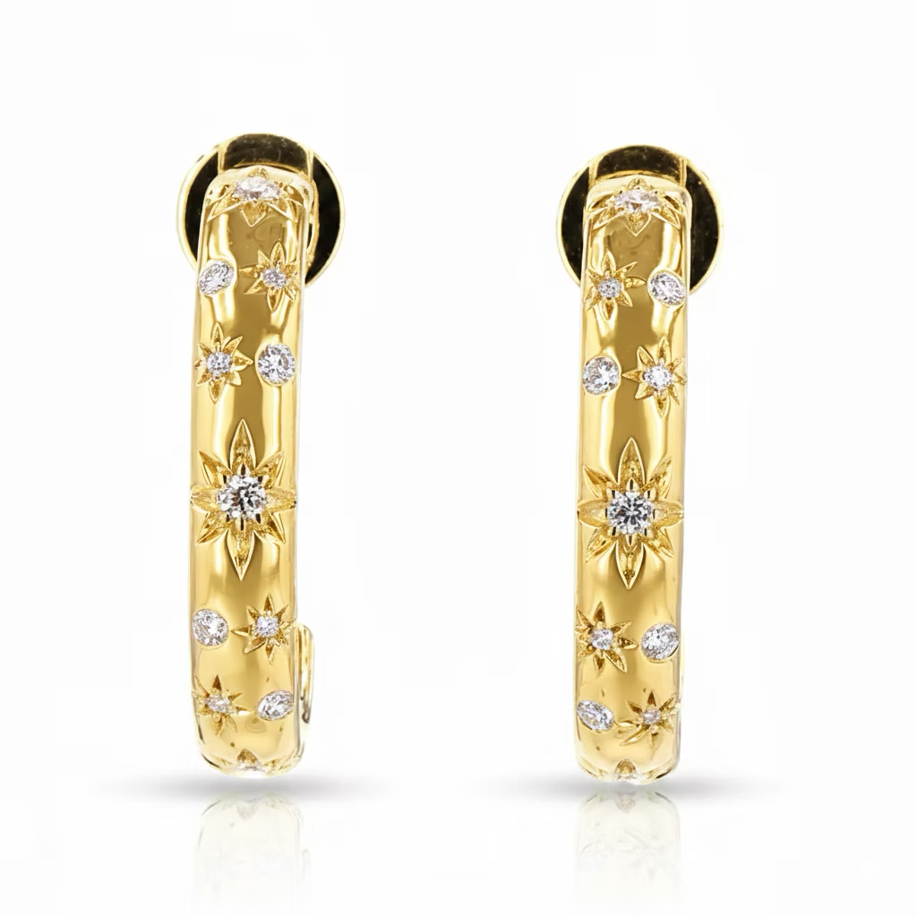 MADDIE TWINKLE STAR HOOPS