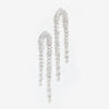 KERI DOUBLE PEAR DIAMOND  DROP EARRINGS