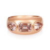 LAINIE ROSE GOLD - MORGANITE RING