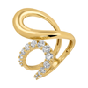 MILEE LOOPED  DIAMOND RING