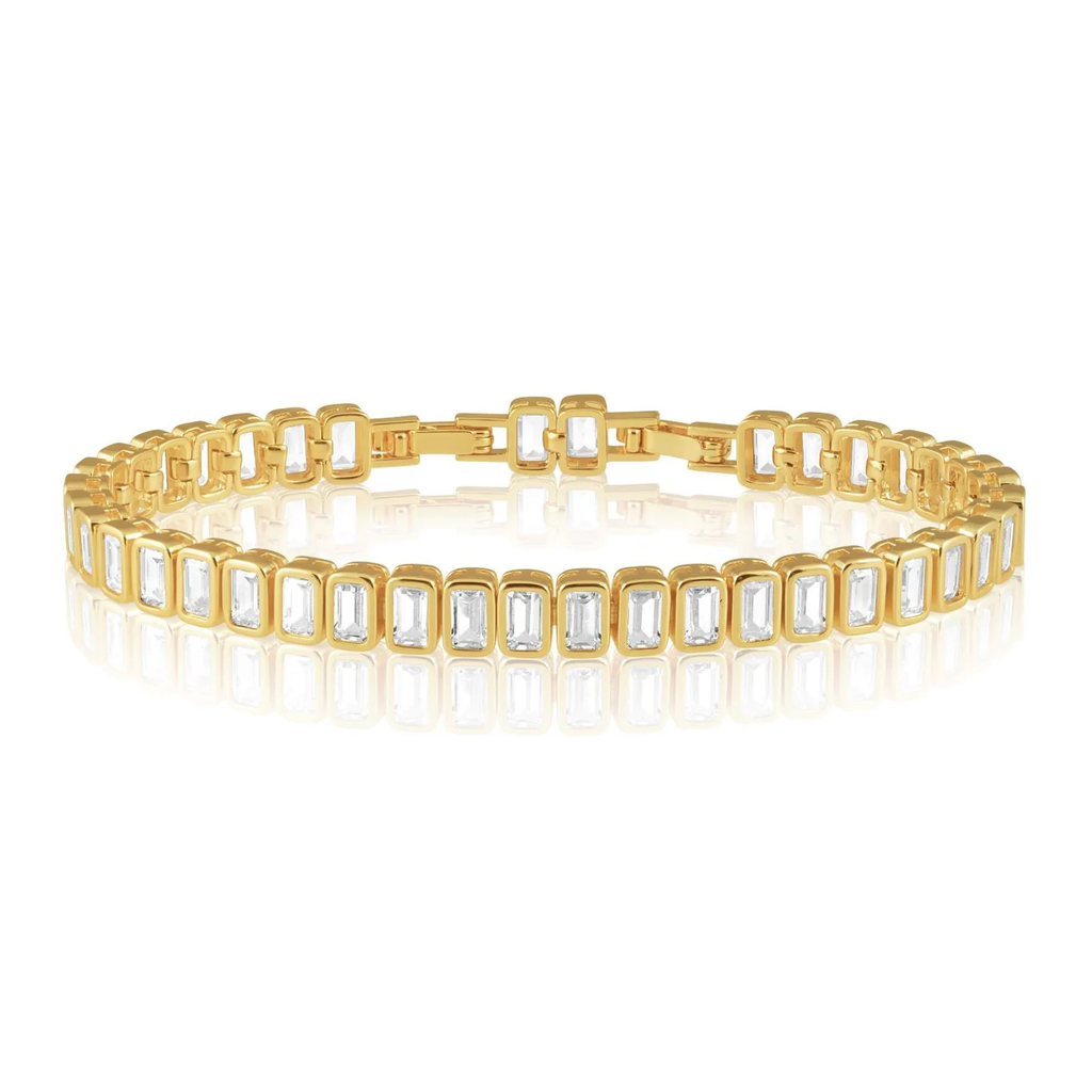 ELLA BAGUETTE TENNIS  BRACELET