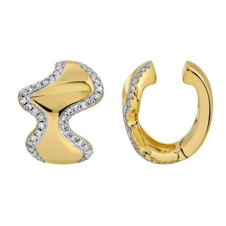 DASHA  SCULPTURAL EAR CUFF