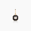 FLORENCE BLACK ENAMEL CHARM