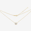 MANNY BEZEL SET  NECKLACE