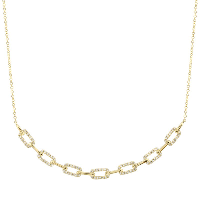 DARCY DIAMOND 7 LINK NECKLACE