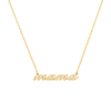 MAMA SCRIPT NECKLACE