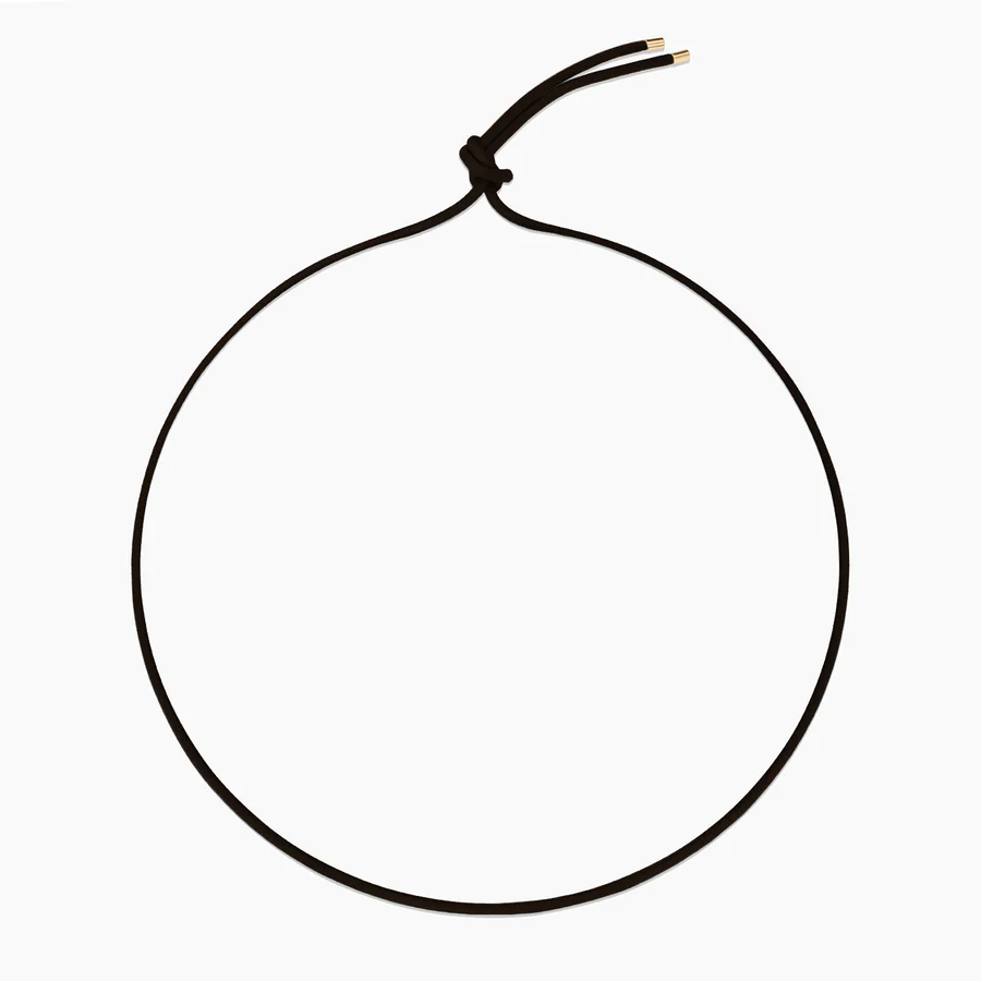 RYA NOIR LEATHER CORD