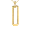 BEA RECTANGLE DROP NECKLACE