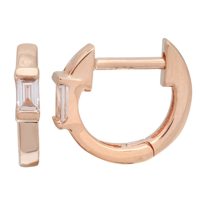 TEAGAN DIAMOND BAGUETTE HUGGIES