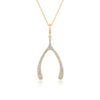DANIELLE DIAMOND WiSHBONE PENDANTS