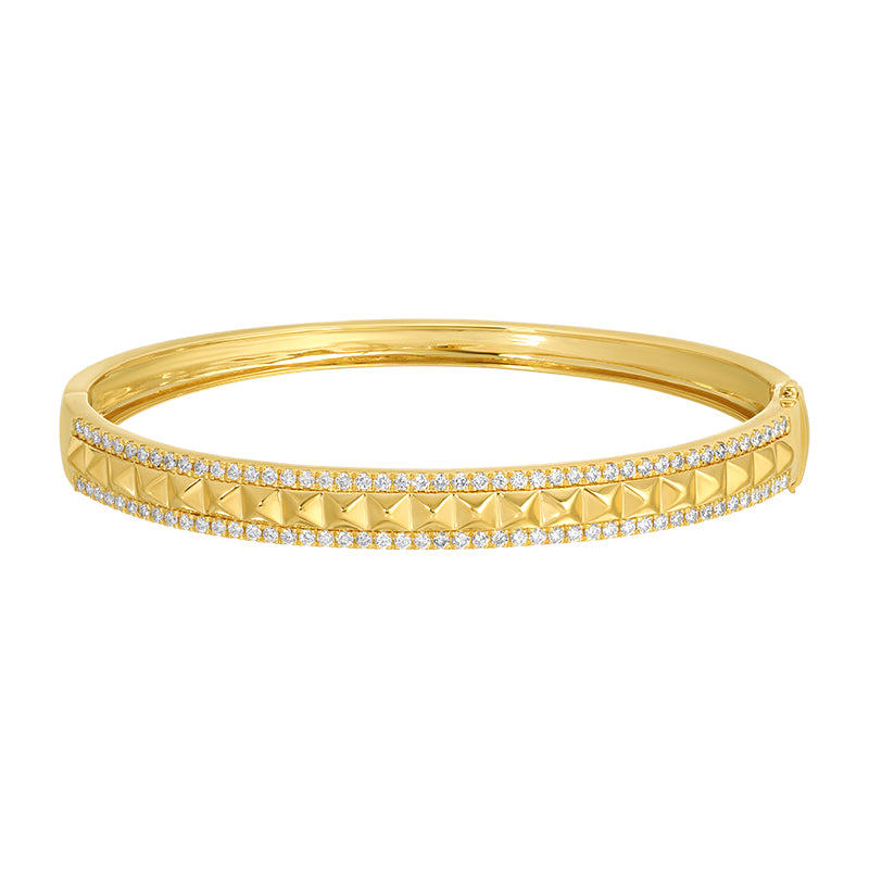 PIPER PYRAMID BANGLE  BRACELET