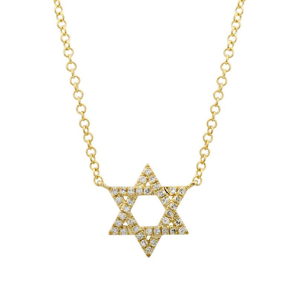 EVIE  STAR OF DAVID NECKLACE