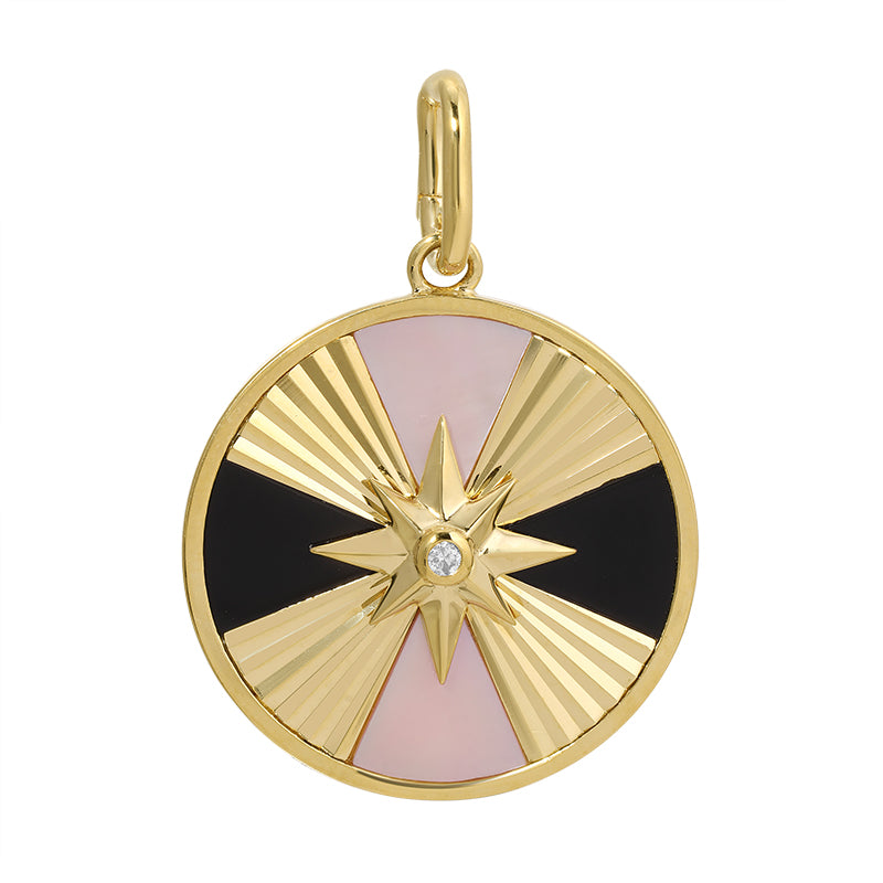 ABIGAIL BURST DISC PENDANT