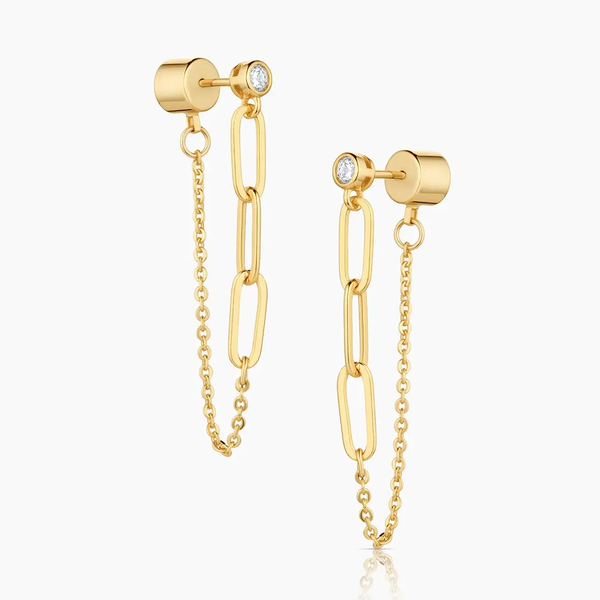 JUNI CHAIN DROP EARRINGS