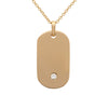 IRA - ENGRAVABLE ID Tag Necklace