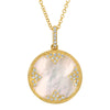 COLBEE MOTHER OF PEAL  DISC PENDANT