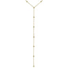 DORI BEZEL DROP  DIAMOND NECKLACE
