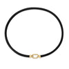 KELSE DIAMOND + LEATHER CORD. BRACELET