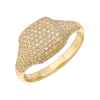 BASH DIAMOND PINKY SIGNET RING